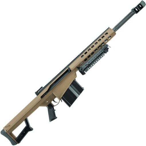 barrett model 82a1 50 bmg 20in fde semi automatic rifle 101 rounds 1540916 1